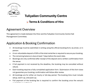 Our updated booking terms & conditions — effective 1 August