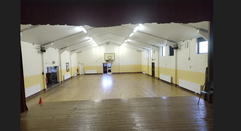 Main hall before the refurbishment