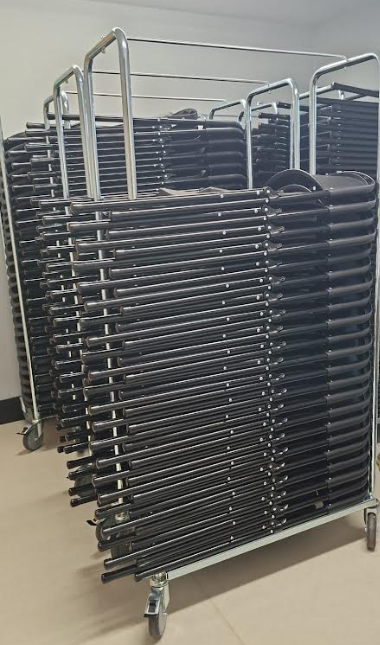 Chair storage after the refurbishment