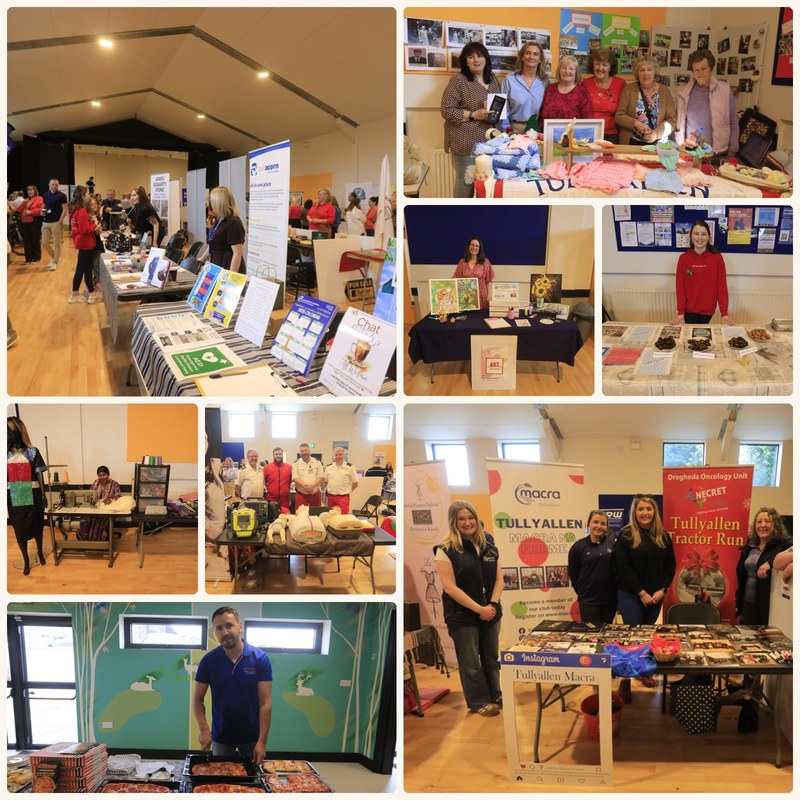 Community members at an event